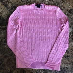 Ralph Lauren Cable Cashmere Sweater